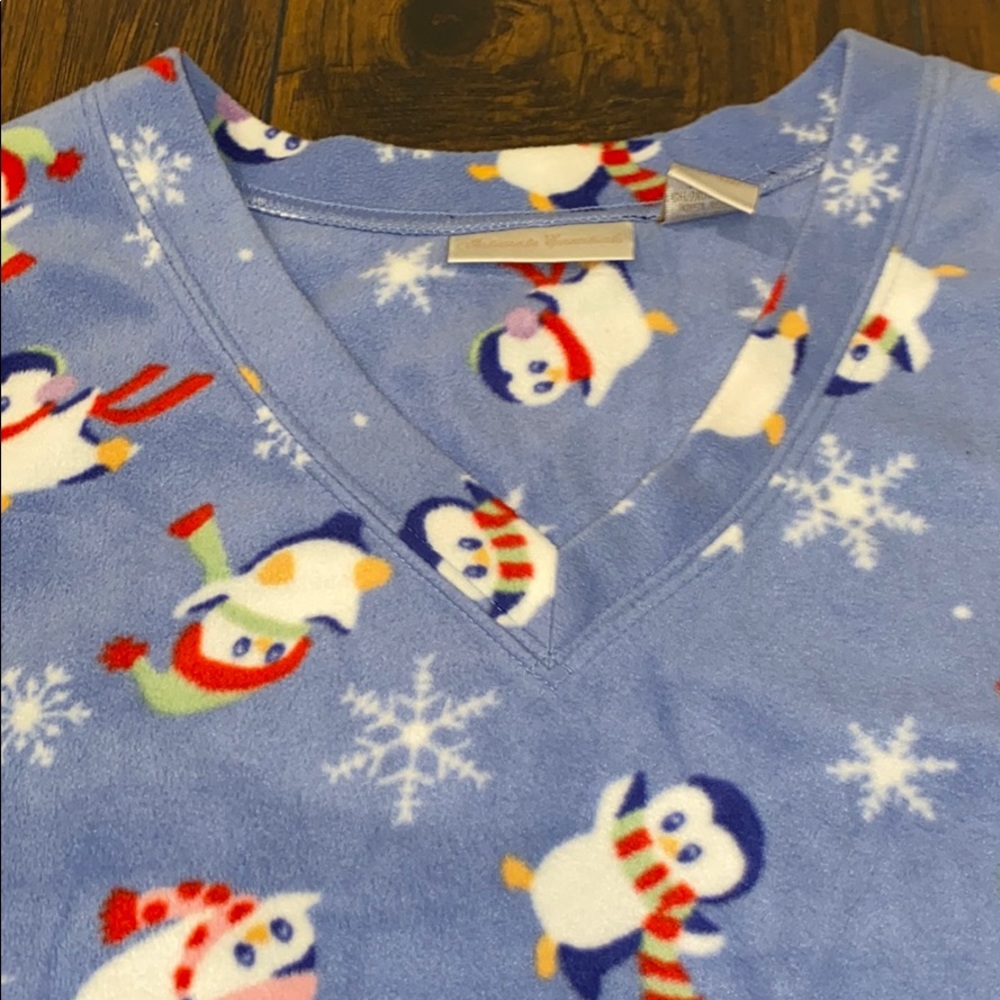 Intimate Essentials 🐧 Microfleece Lounge/Pj Set - Picture 4 of 4